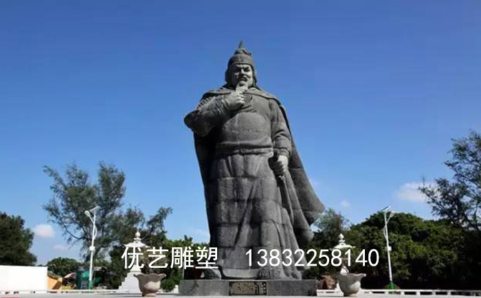 古代人物銅雕塑