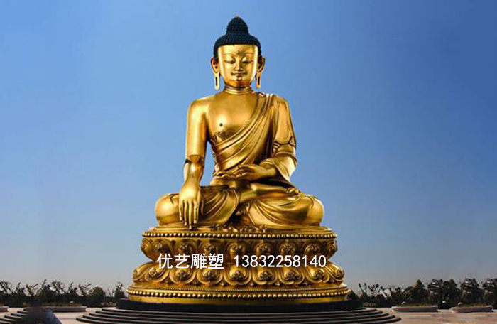 銅佛像雕塑