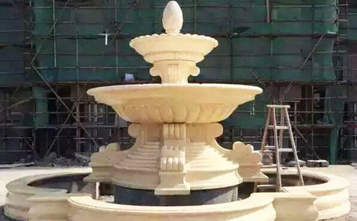 石雕噴泉