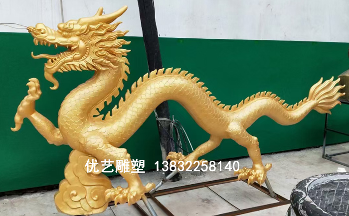 銅龍雕塑