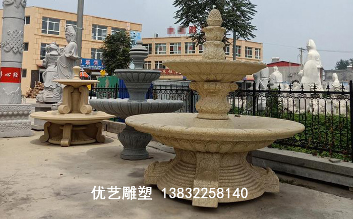 石雕噴泉