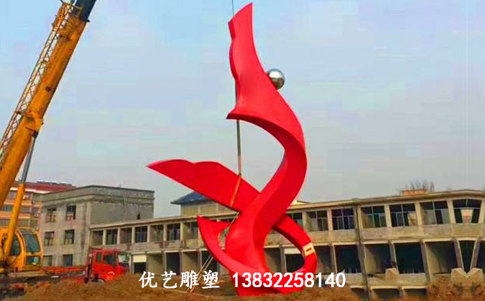 不銹鋼鳳凰雕塑
