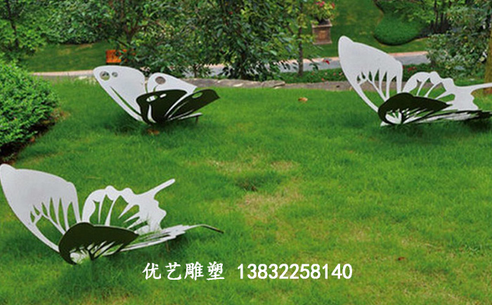不銹鋼蝴蝶雕塑