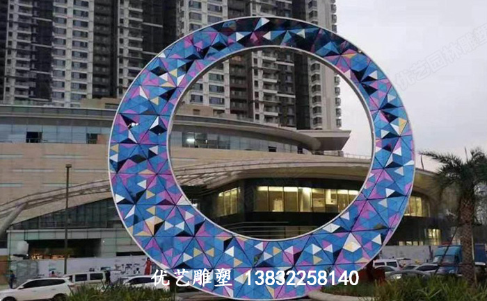 城市廣場不銹鋼雕塑
