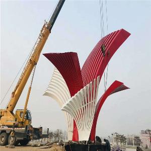 大型廣場不銹鋼雕塑定制廠家