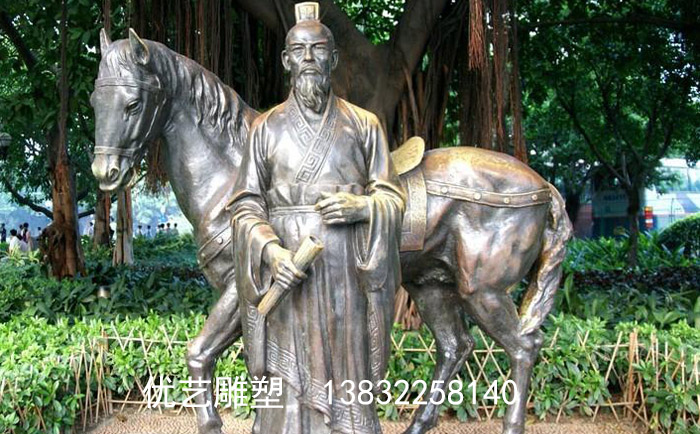 銅人物雕塑