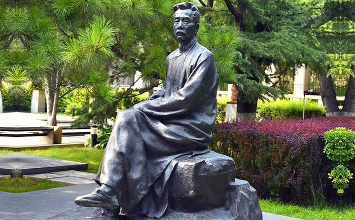 校園銅人物雕塑