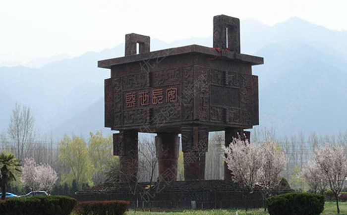銅鼎雕塑