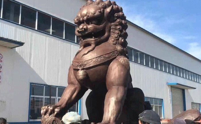 鑄銅獅子雕塑
