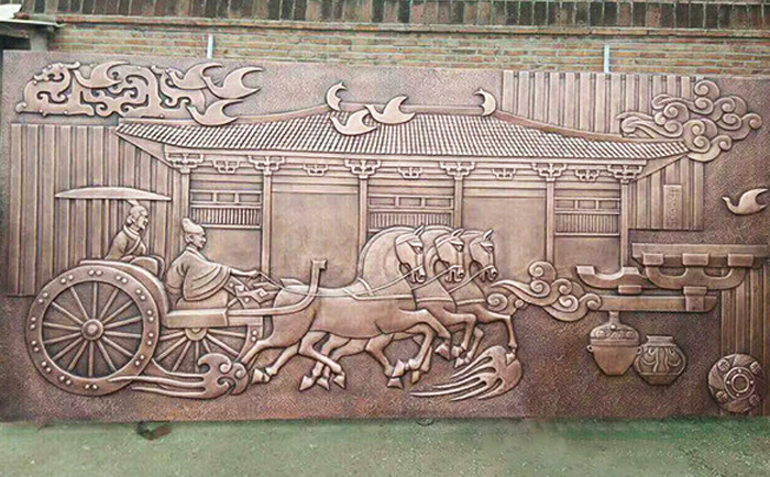 鍛銅雕塑