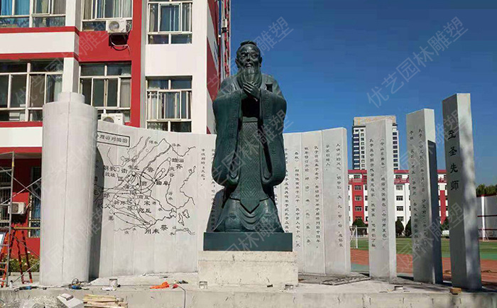 孔子銅像
