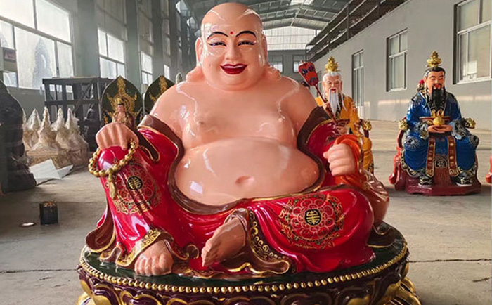彌勒佛銅像