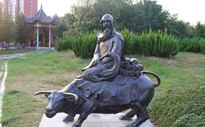 老子李耳鑄銅人物雕塑