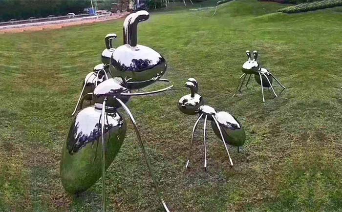 不銹鋼動物雕塑