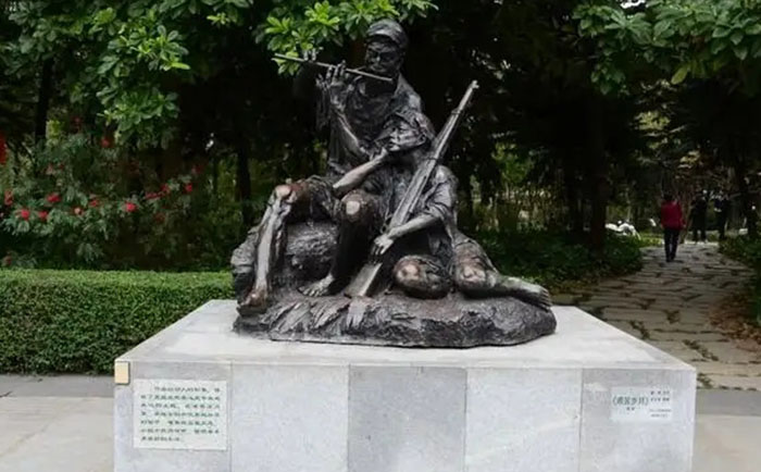 革命人物銅雕塑