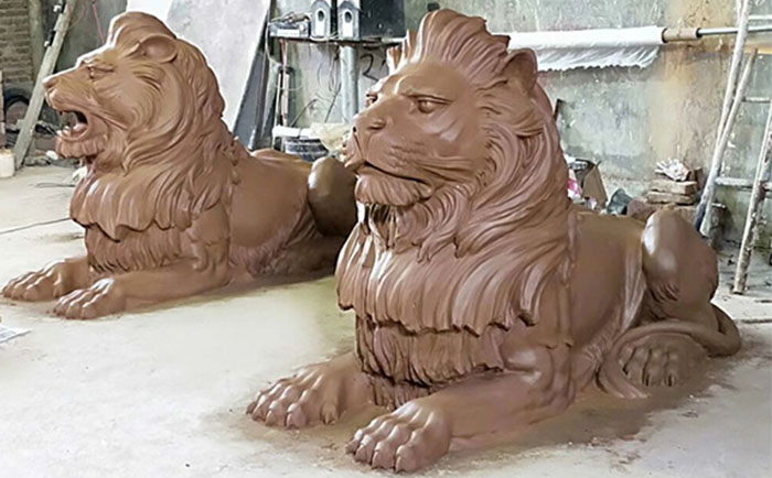 匯豐獅子雕塑
